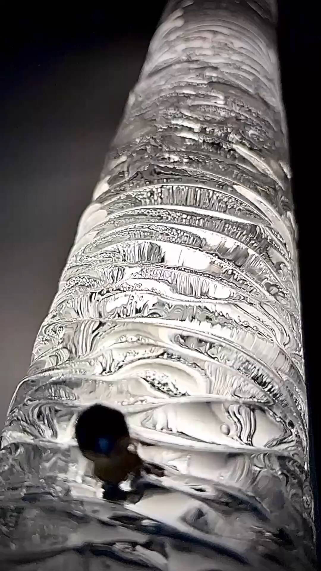 Murano glass wall sconce. 1960