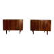 Buffets en palissandre assortis danois vintage des années 1960