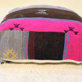 Pouf in Moroccan cotton