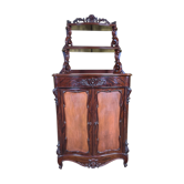 Meuble d’appuie en acajou Napoléon III