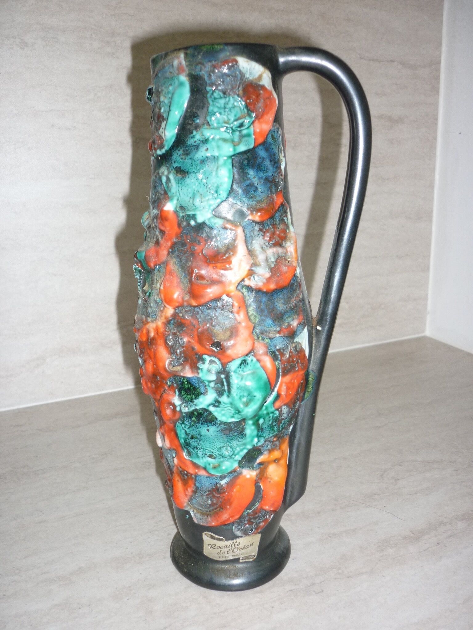 Fat lava vase from the 60s