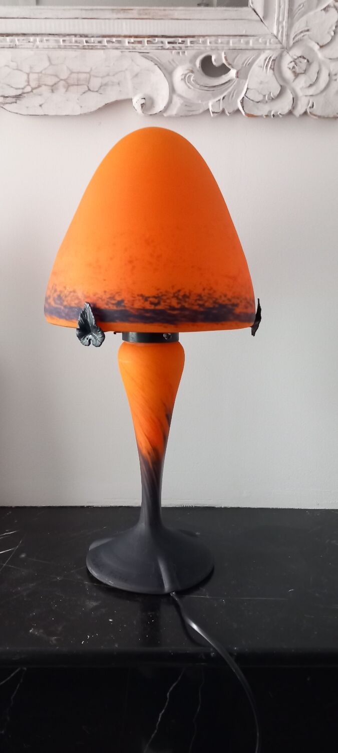 Cochelin France glass paste lamp