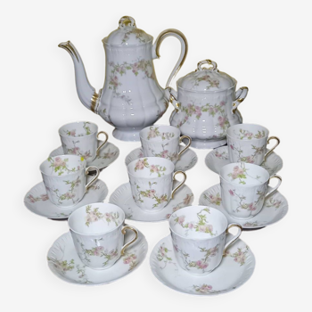 Limoges porcelain coffee service