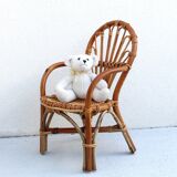 Rattan child armchair