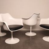 Dining chair with armrests by Eero Saarinen for De Coene & Knoll - US - 1960's