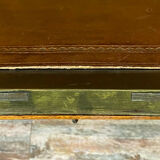 Secretary guillotine era Louis Philippe Charles X in blond walnut circa 1830