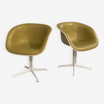 Pair of "La Fonda" armchairs by Charles and Ray Eames for Herman Miller, 1960s