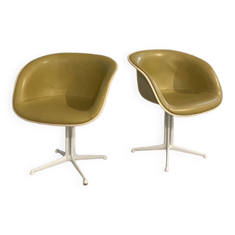 Pair of "La Fonda" armchairs by Charles and Ray Eames for Herman Miller, 1960s
