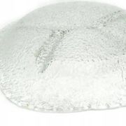 Appetizer platter, mid-century modern, soda glass, design by J. S. Drost, Ząbkowice, Poland, 1970s
