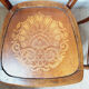 Paire de chaises bistrot art nouveau