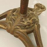 Bistro table foot vintage cast iron