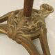 Bistro table foot vintage cast iron