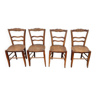 Set of country chairs.