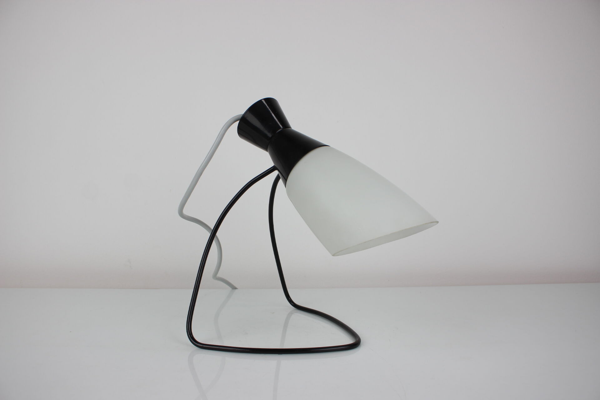 Mid-century table lamp/ Kamenická Šenov, 1970's