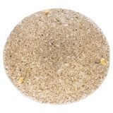 Round bubble ceiling light Murano amber by Hillebrand, Germany, 1970s