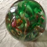 Murano 1960 glass parchment paper press