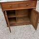 Meuble de toilettes marbre blanc vintage 1950