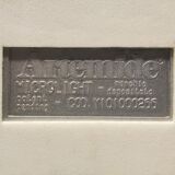 1990s Orange Table Lamp "Microlight" by Ernesto Gismondi for Artemide. Made in Italy