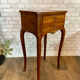 Chevet table d’appoint en marqueterie style Louis XV
