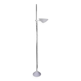 White floor lamp, Italian design from the 70s by Mauro Mazoll