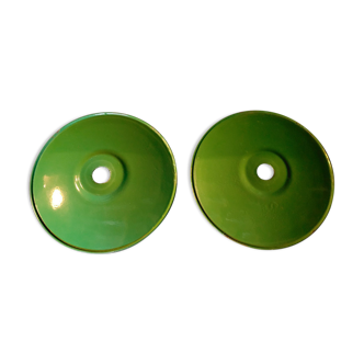 Pair of industrial bowls