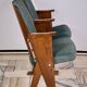 Vintage Czechoslovakian double cinema seats from the 1970s Retro Design