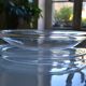 vide poche en verre soufflé, Murano Italy vers 1970 D : 35 cm