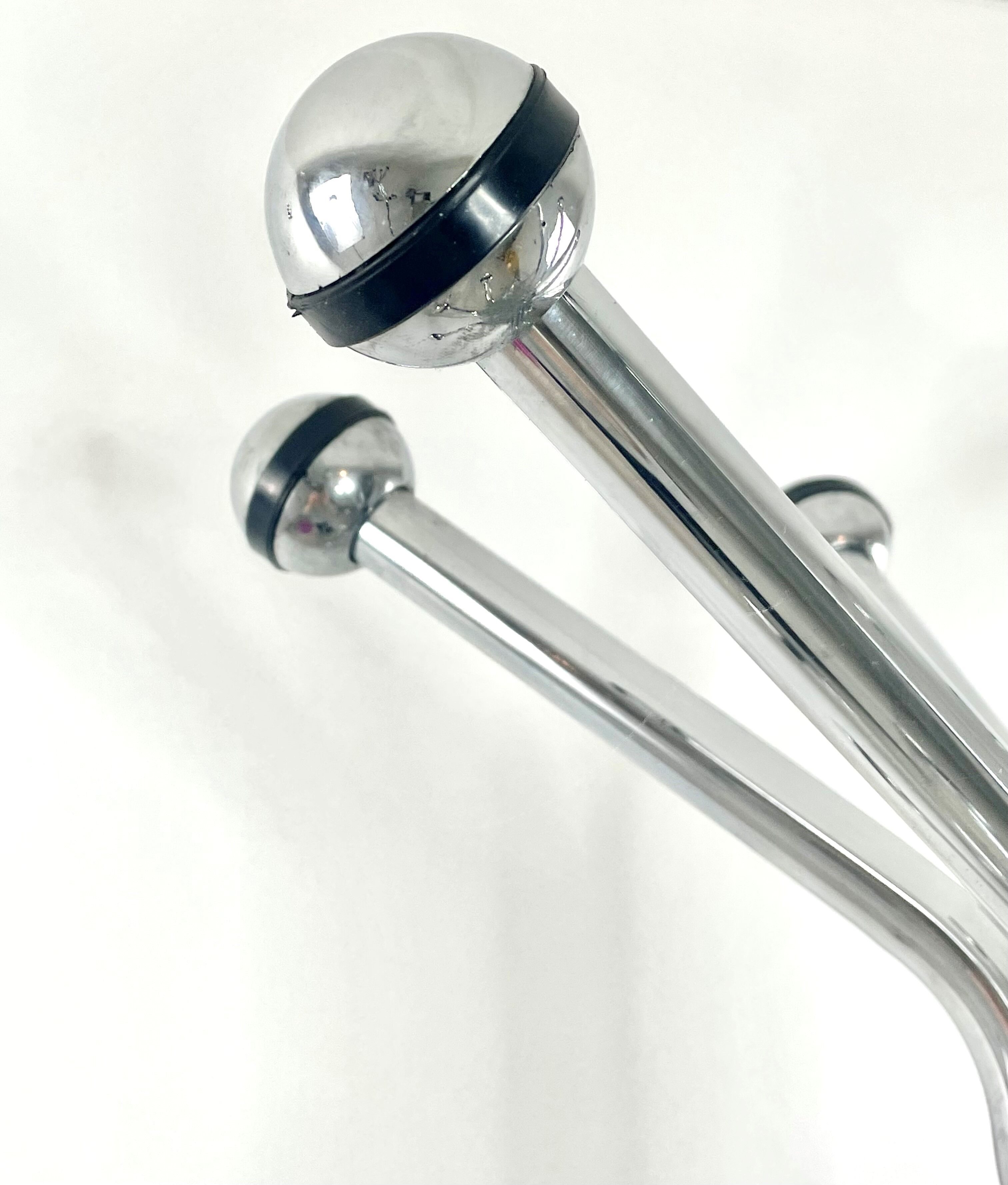 Coat rack parrot chrome 50s