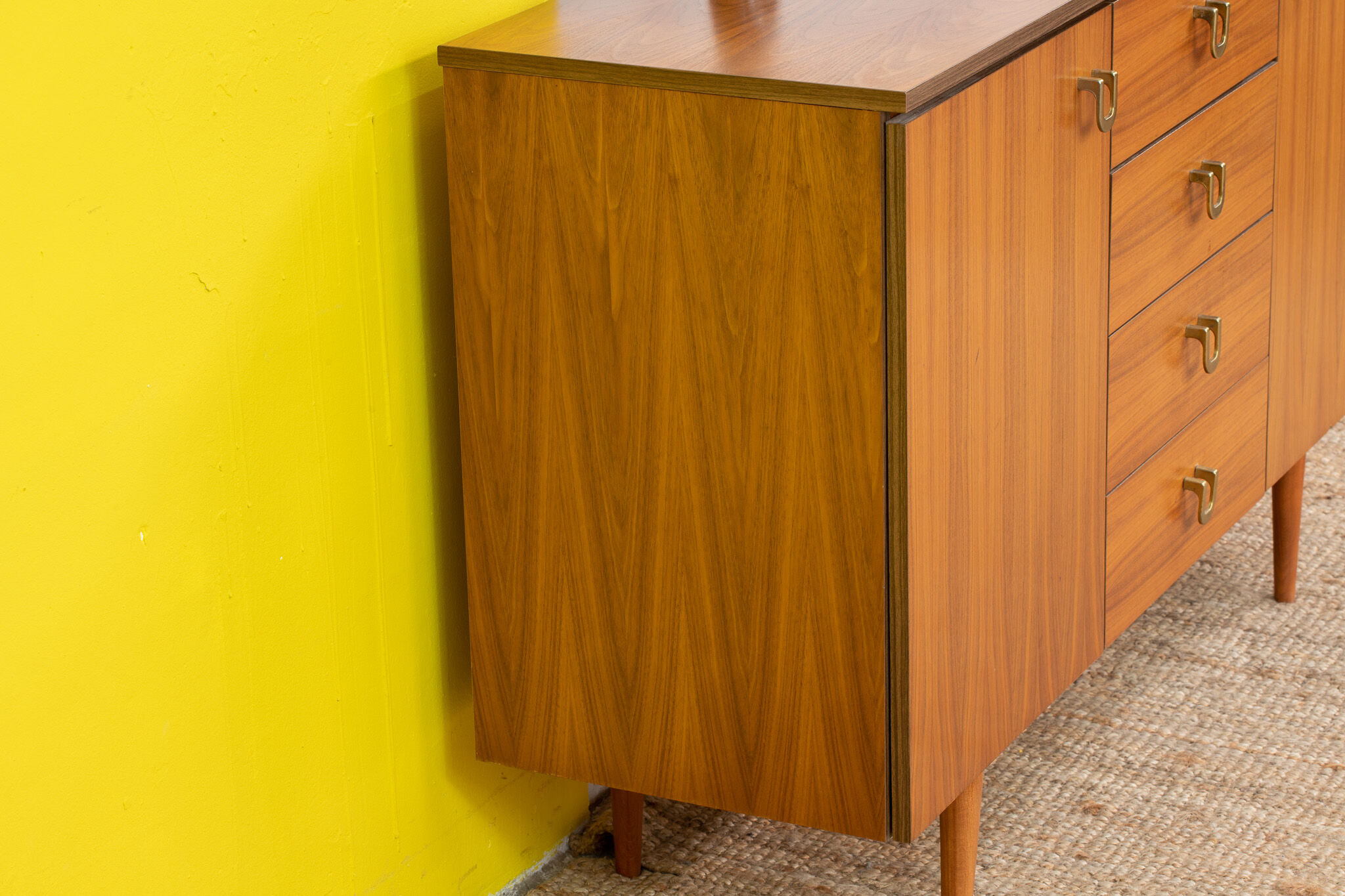 Vintage Scandinavian Sideboard – 130 cm