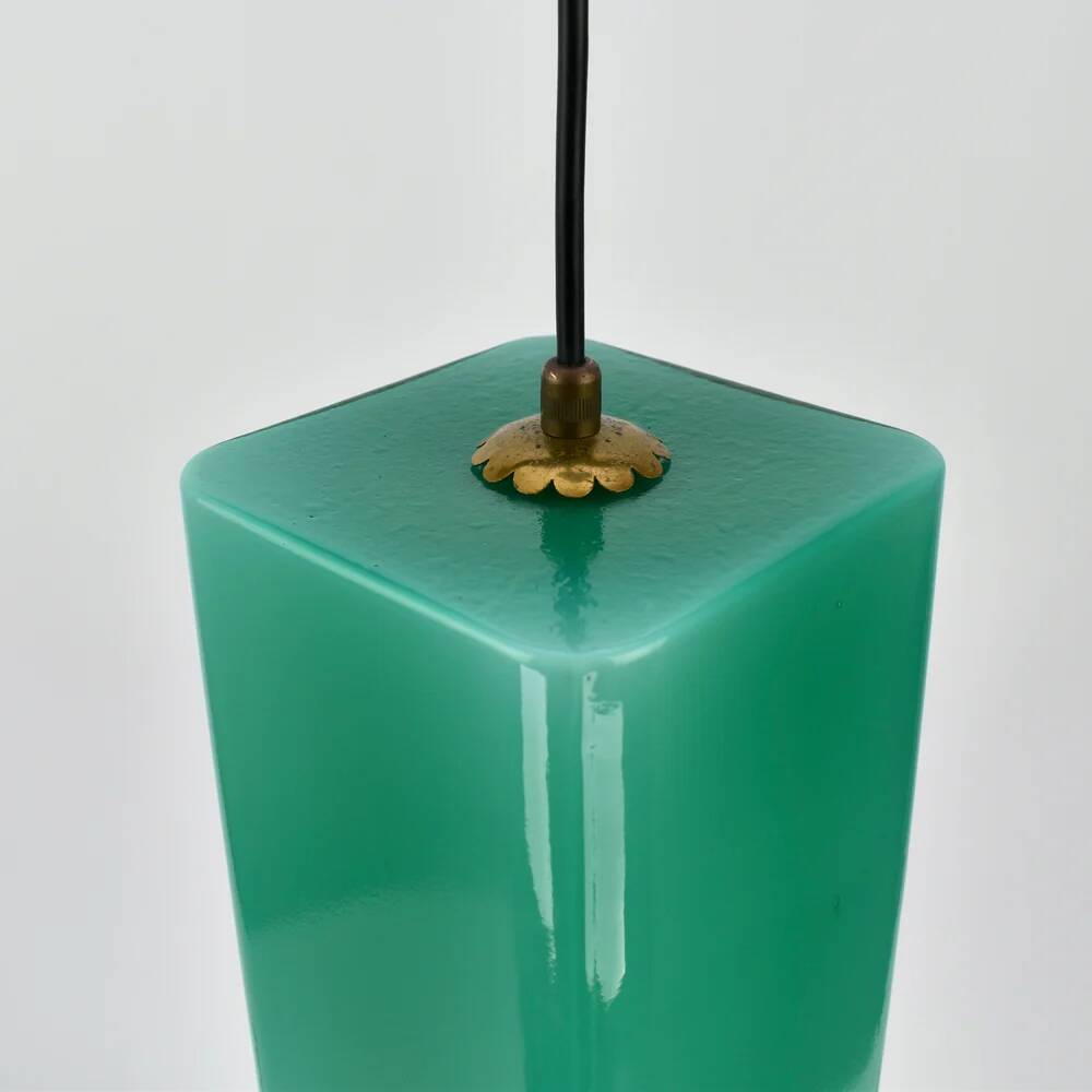 Murano glass pendant light by Gino Vistosi, 1950s