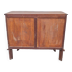 Oak compass foot chest of drawers 1960