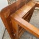 Desk with 1 drawer, oak top, 105x56cm