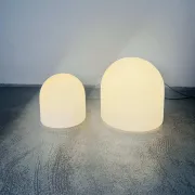 A-252 'Mini' And 'Maxi' Table Lamp By Aldo Van Den Nieuwelaar For Artimeta Soest, The Netherlands, 1972