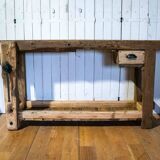 Old restored workbench