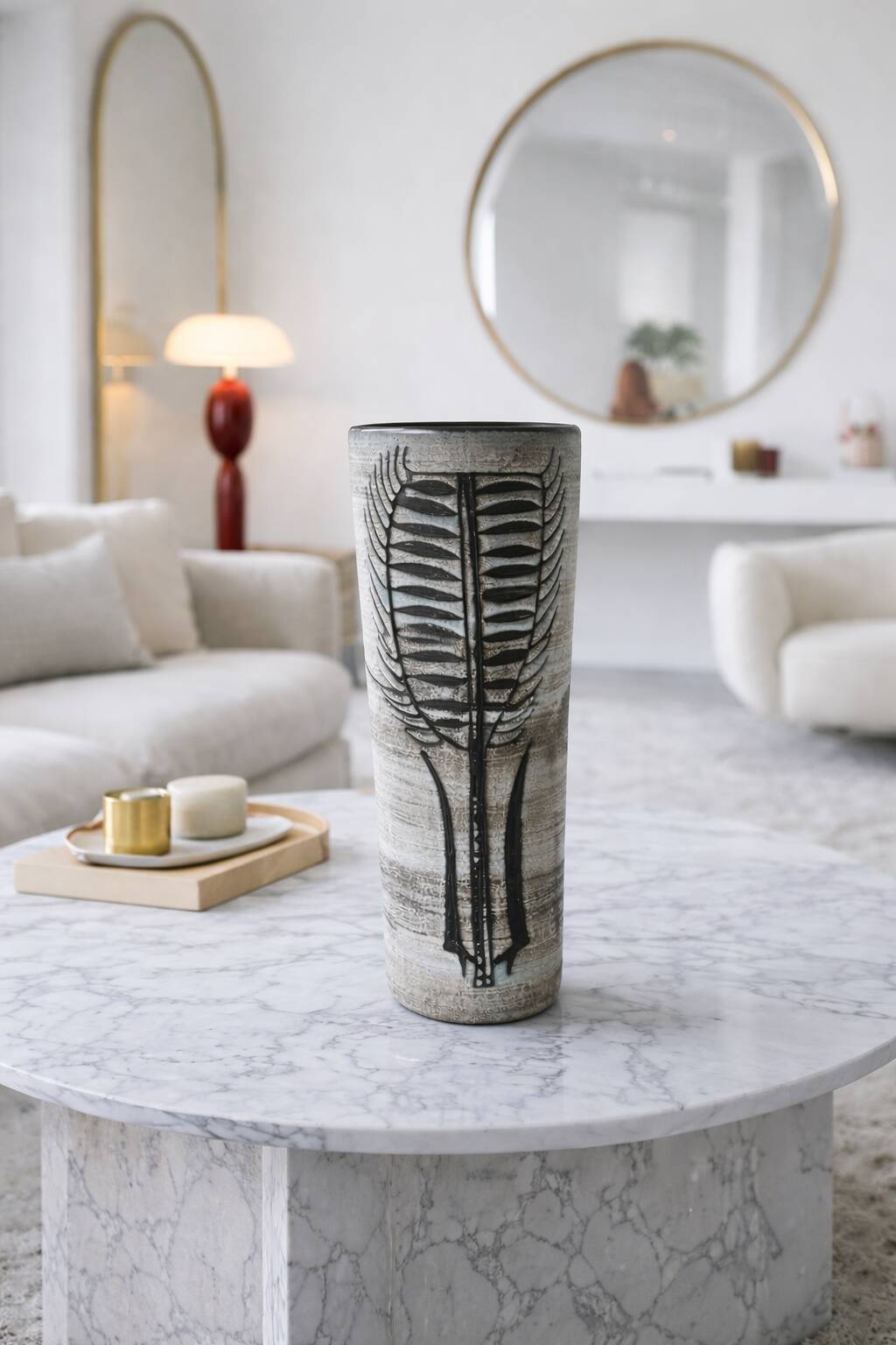 Large ceramic vase – Jacques Pouchain, Dieulefit Workshop, 1960