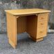 Vintage gilded wooden desk