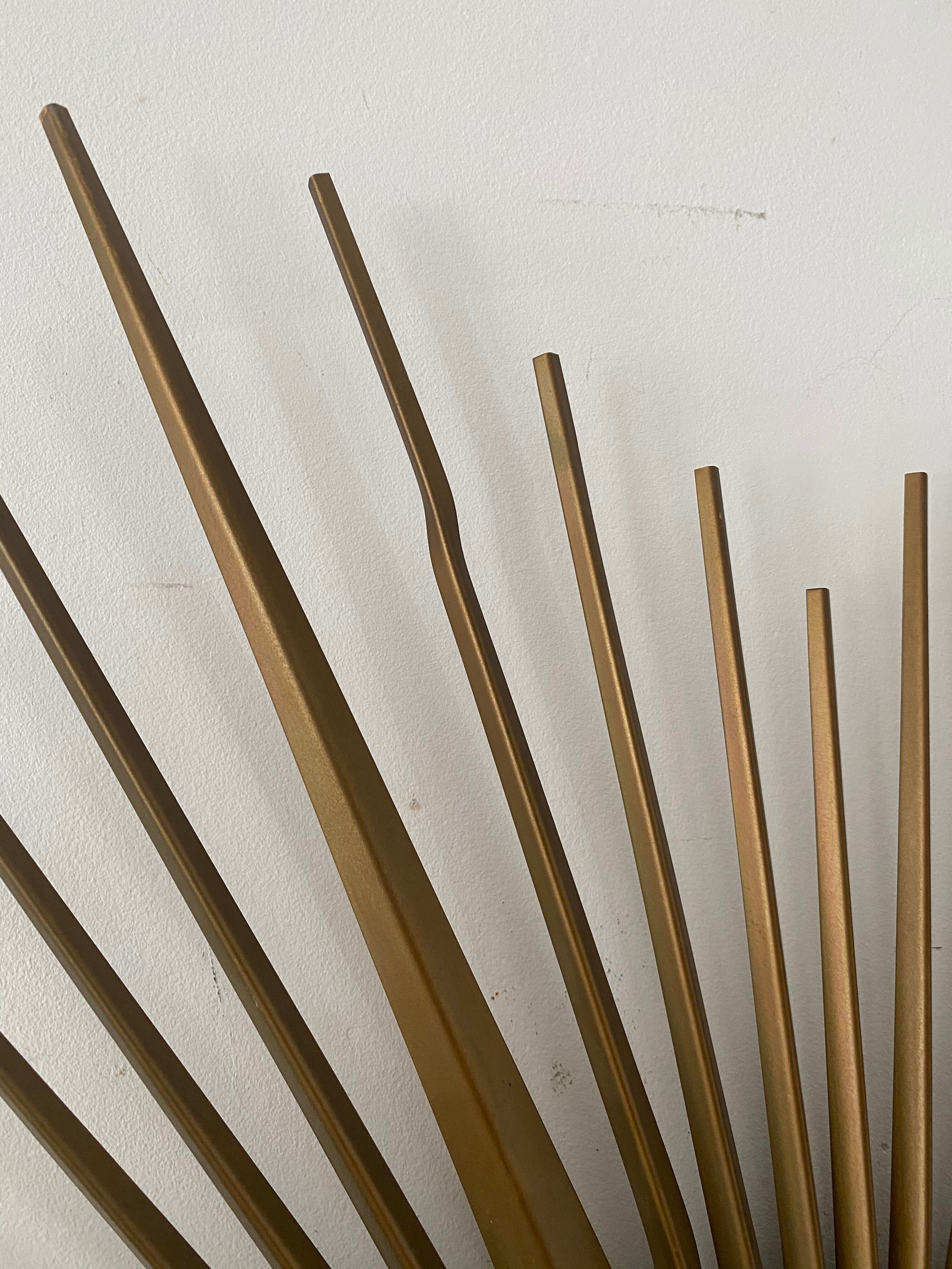 Mirror Chaty Vallauris vintage witch's eye 91cm