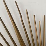 Mirror Chaty Vallauris vintage witch's eye 91cm