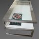 Belarti glass and ceramic coffee table from the 70s