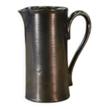 Black ceramic pitcher 1950s