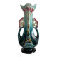 Vase soliflore en barbotine art nouveau fin XIXe