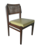 Chaise en de teck et en rotin 70