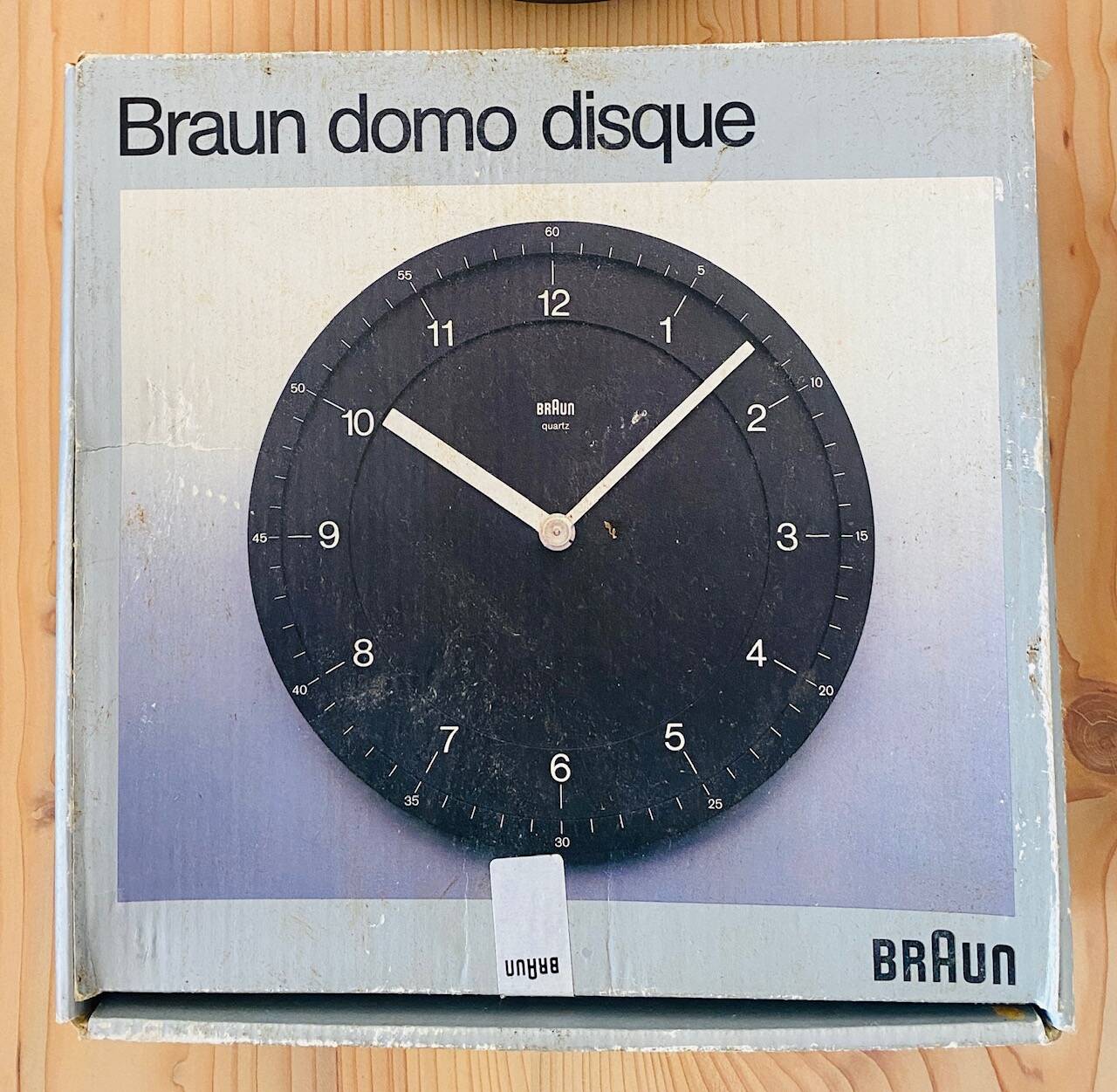 Collectors' Reviews: Braun ABW41 Wall Clock by Dietrich Lubs | Selency