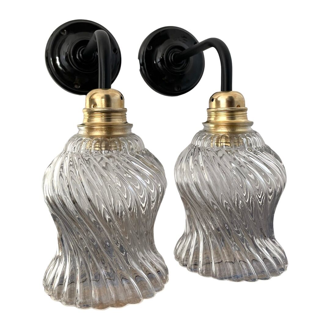 Pair of vintage wall lights