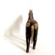 Indian horse wood copper and gilded brass