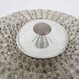 Mid-century ceiling light with glass flowers, France, 1960's