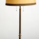 Mid-century brass floor lamp. Circa 1970.