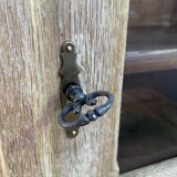 Aero gummed solid oak bookcase 19th