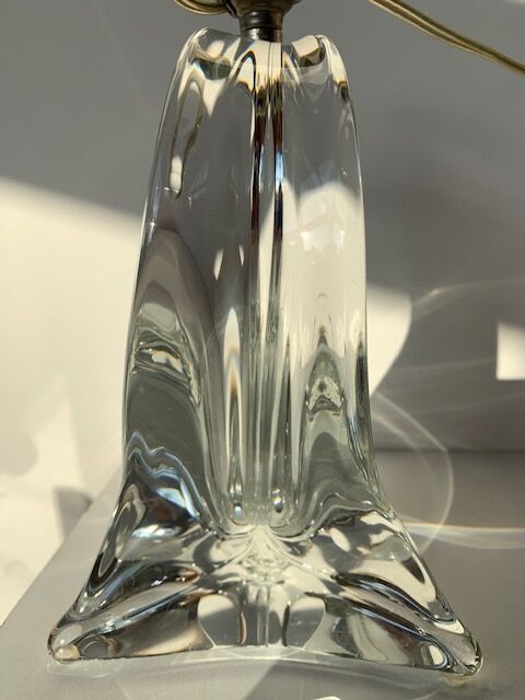Crystal lamp foot Saint Louis