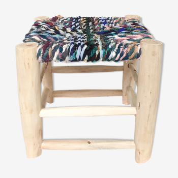 Recycled fabrics stool